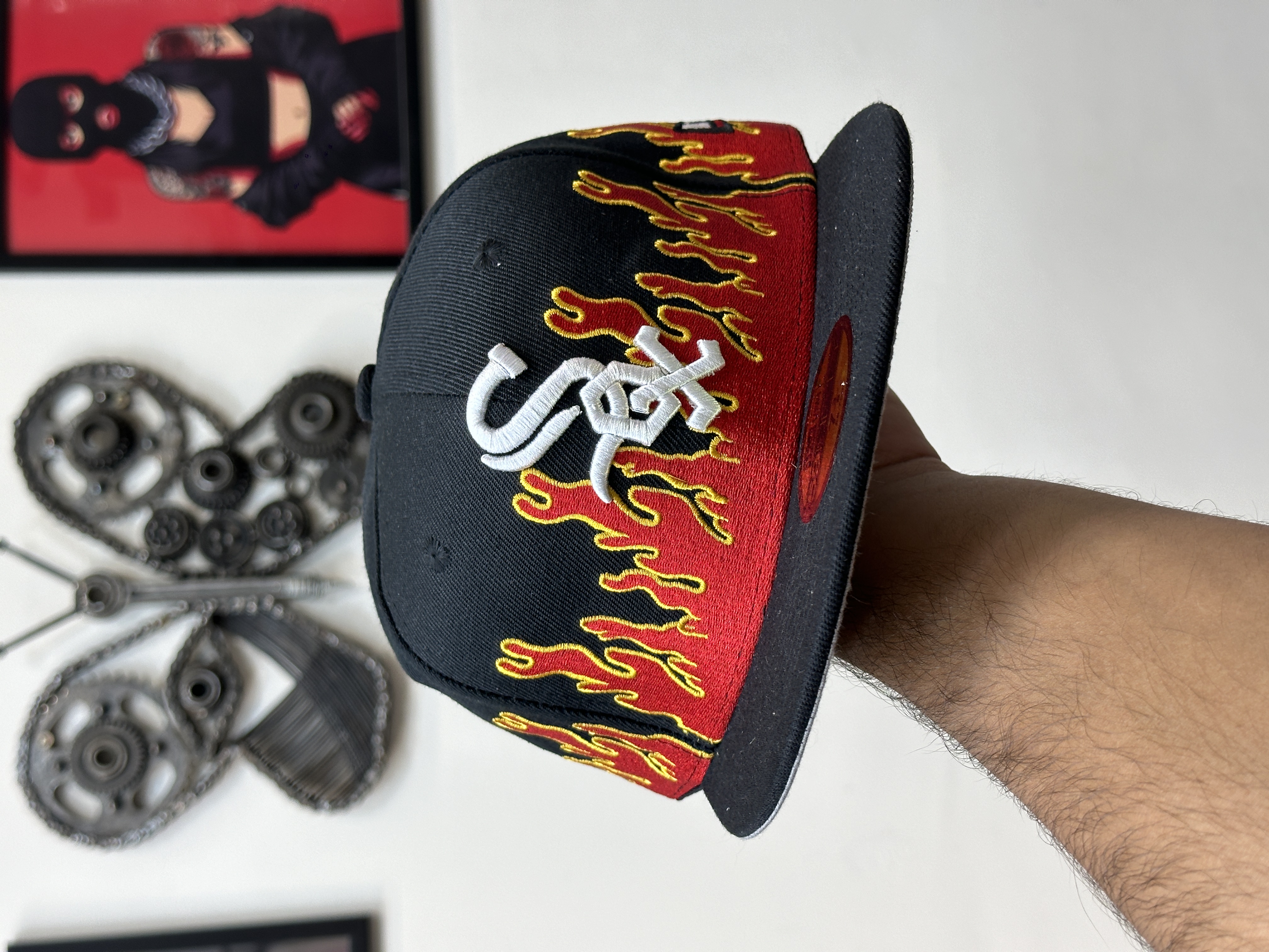 کلاه کپ بگ فیت گلدوزی sox